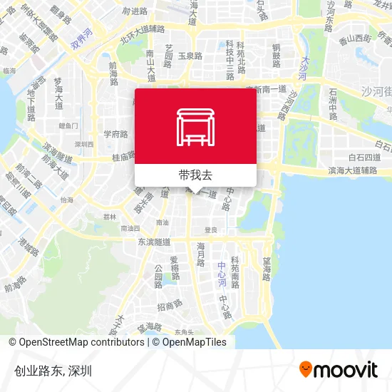 创业路东地图