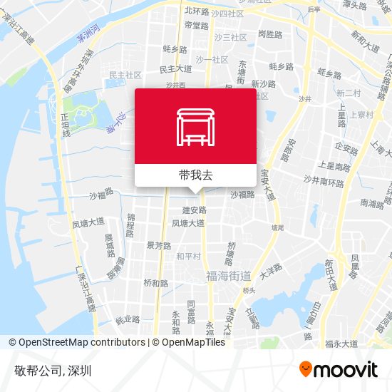 敬帮公司地图