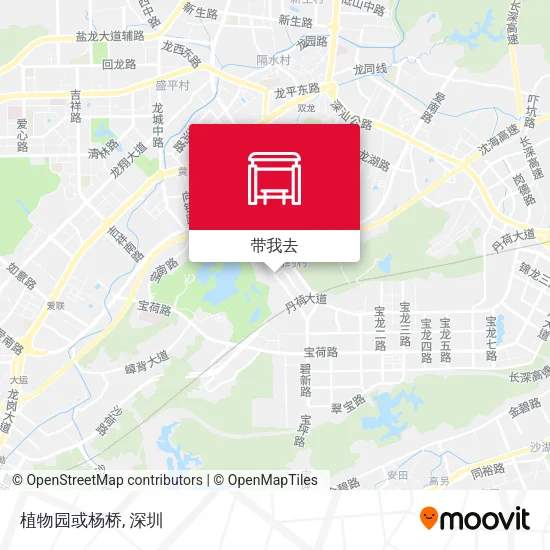 植物园或杨桥地图