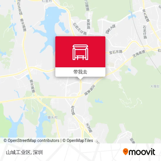 山城工业区地图
