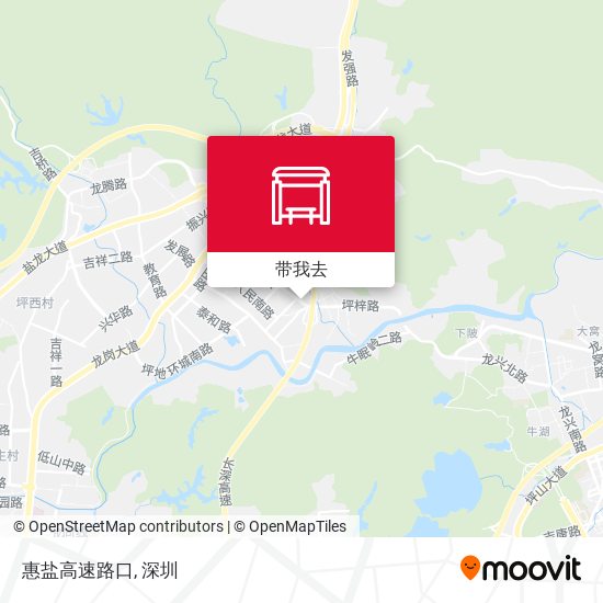 惠盐高速路口地图