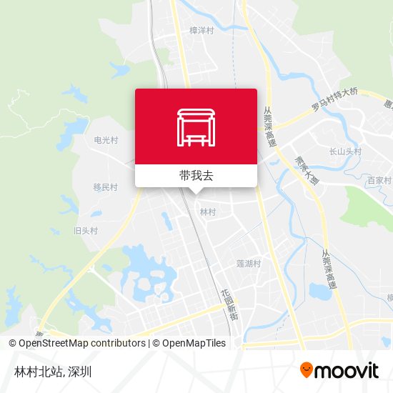 林村北站地图