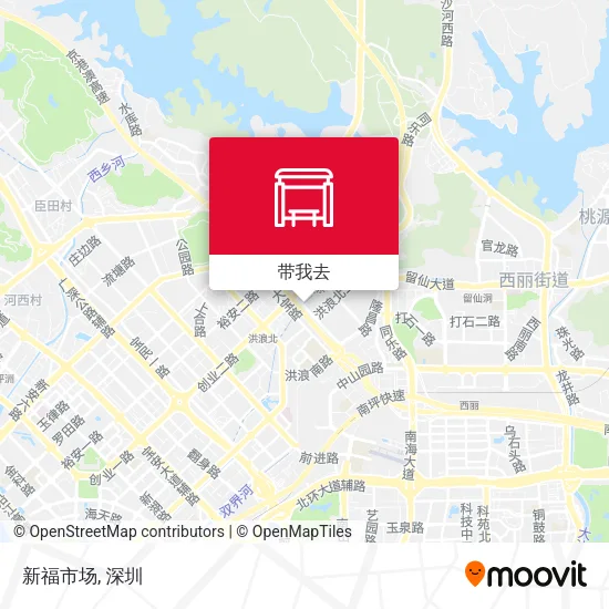 新福市场地图