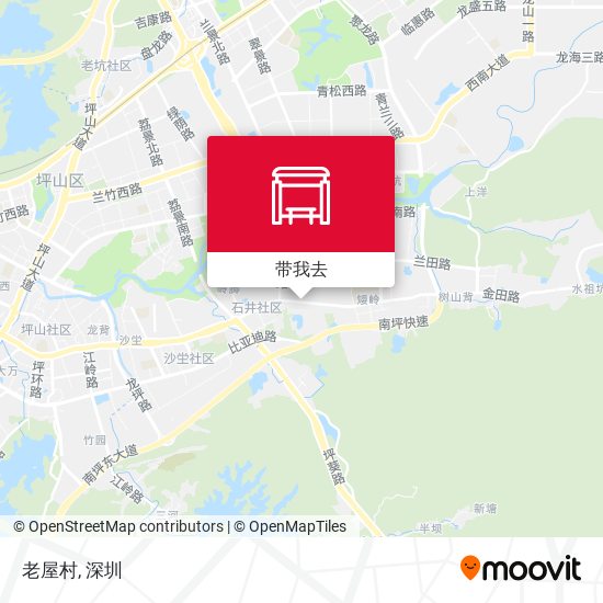 老屋村地图
