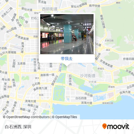 白石洲西地图