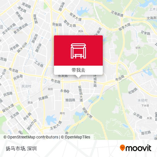扬马市场地图