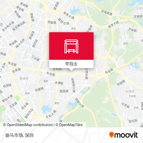 扬马市场地图