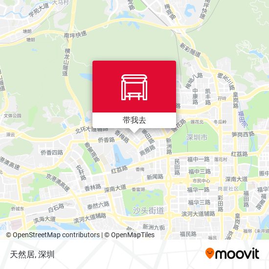 天然居地图