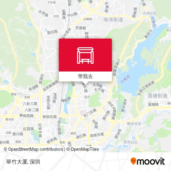 翠竹大厦地图