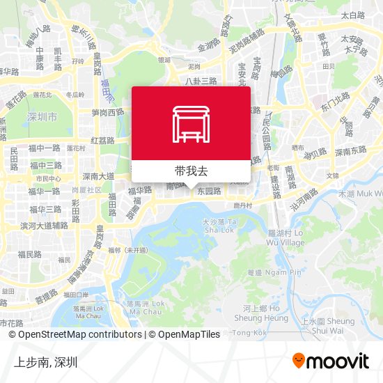 上步南地图