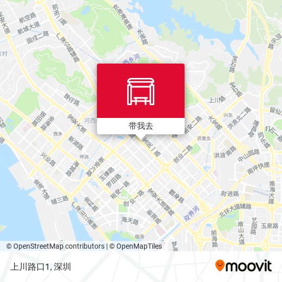 上川路口1地图