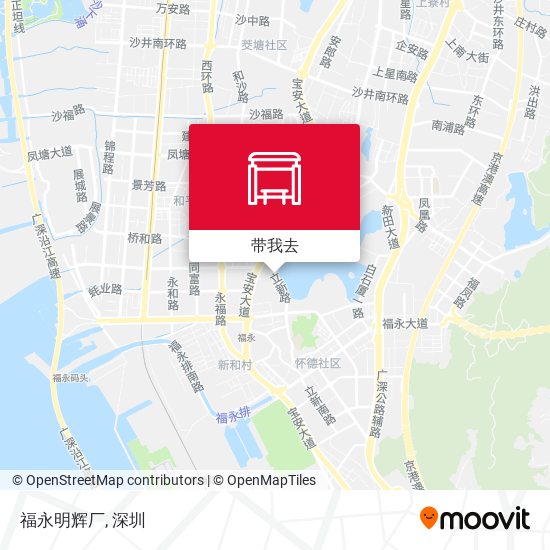 福永明辉厂地图