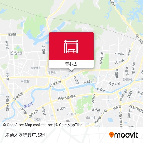 乐荣木器玩具厂地图