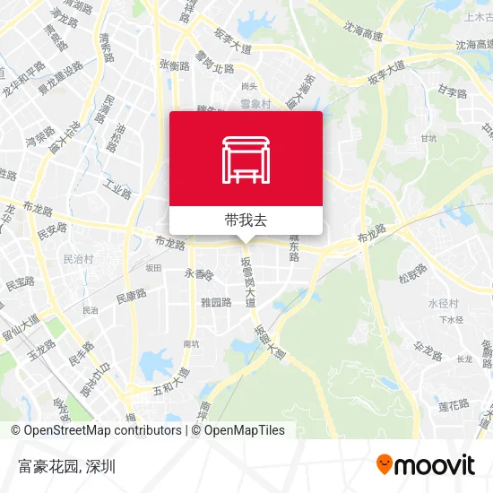 富豪花园地图