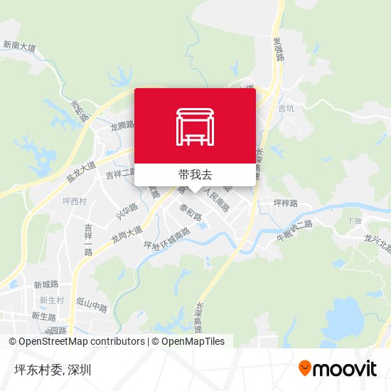 坪东村委地图