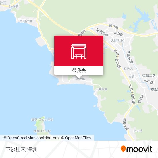 下沙社区地图