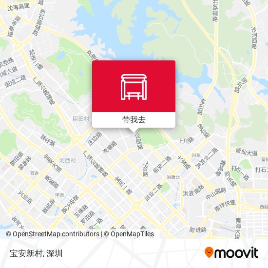 宝安新村地图