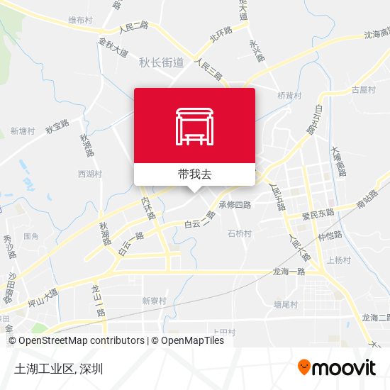 土湖工业区地图
