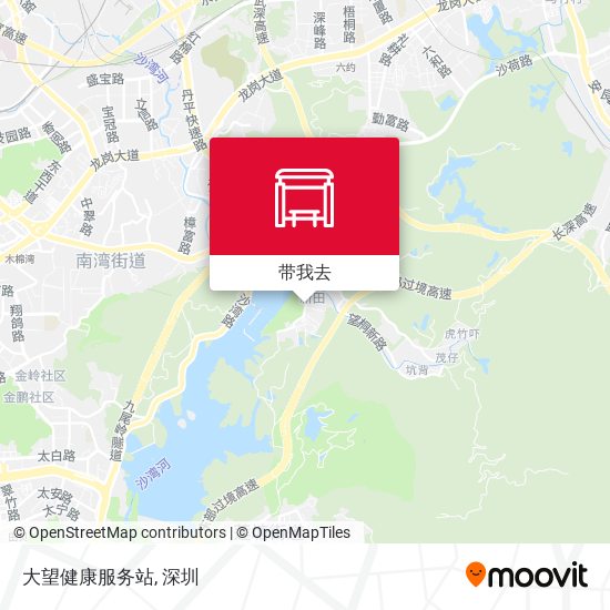 大望健康服务站地图