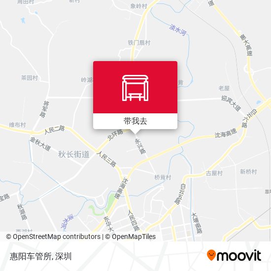 惠阳车管所地图
