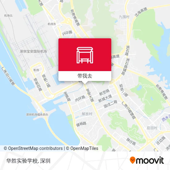 华胜实验学校地图