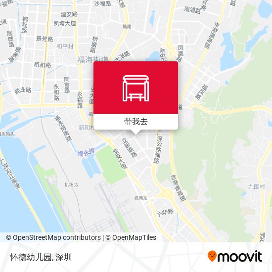 怀德幼儿园地图