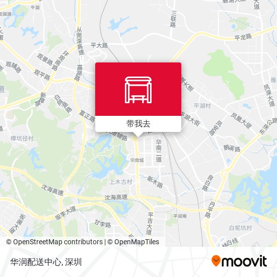 华润配送中心地图