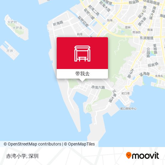 赤湾小学地图