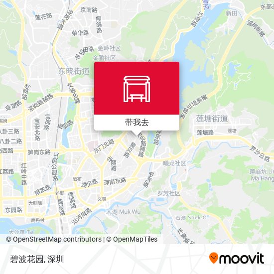 碧波花园地图
