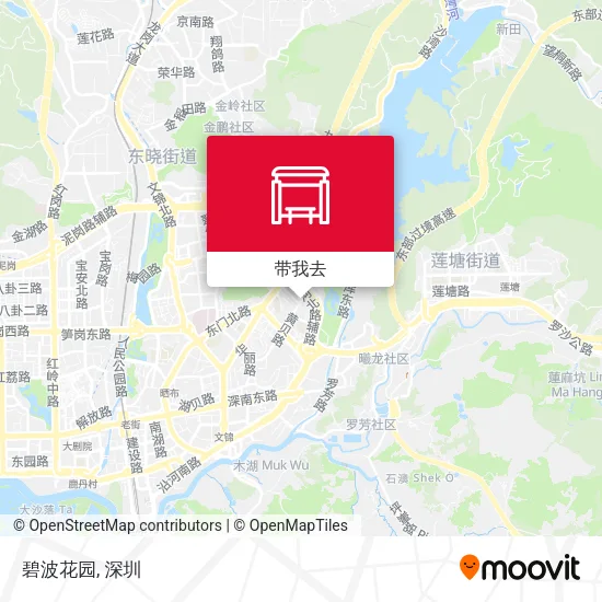 碧波花园地图