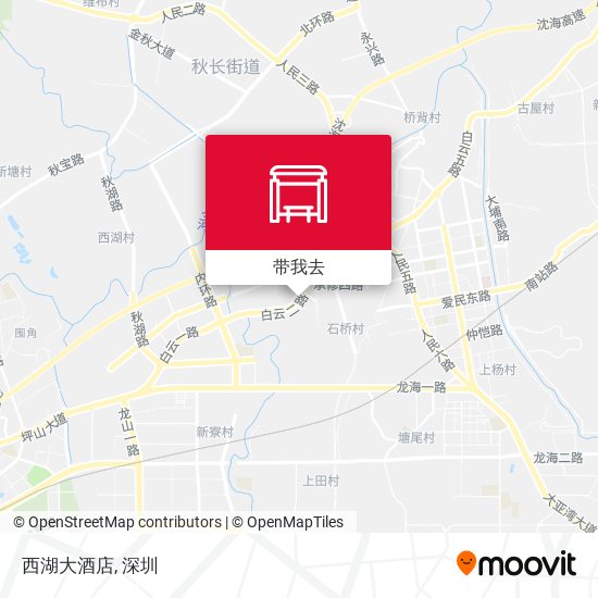 西湖大酒店地图