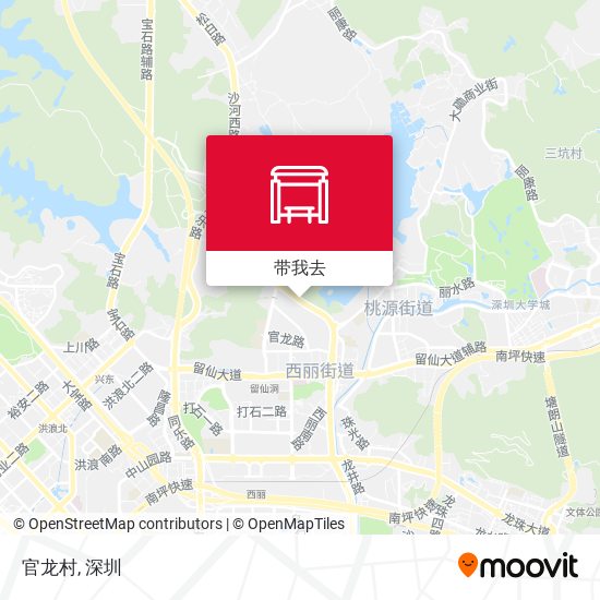 官龙村地图