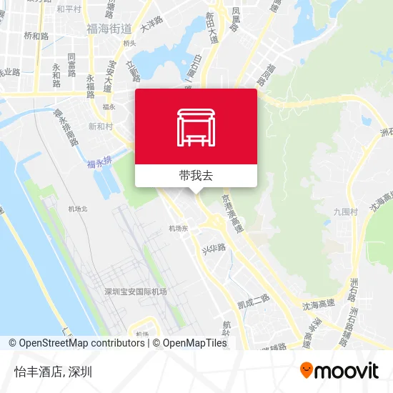怡丰酒店地图