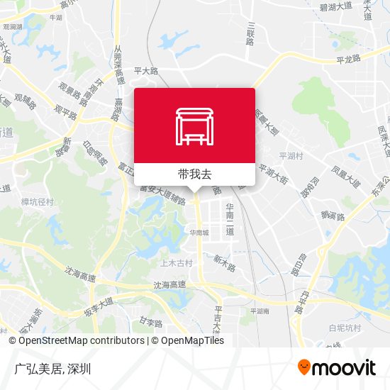 广弘美居地图