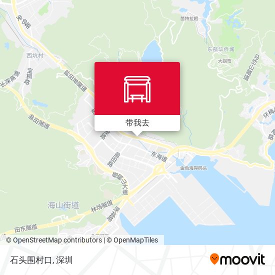 石头围村口地图