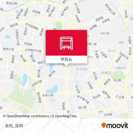 东坑地图