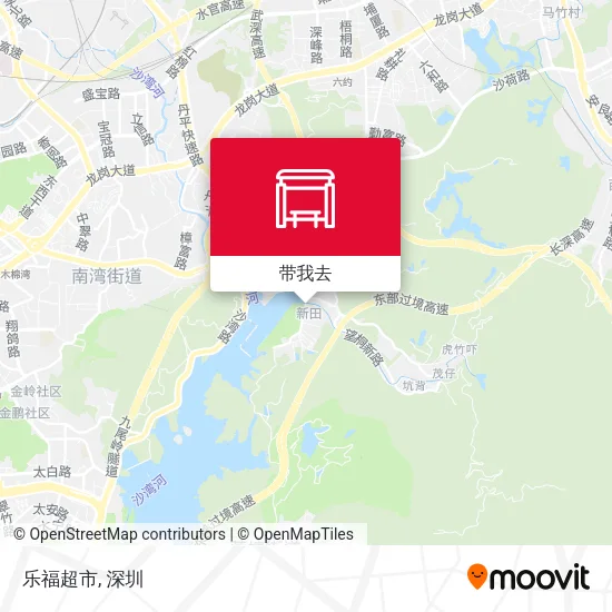 乐福超市地图
