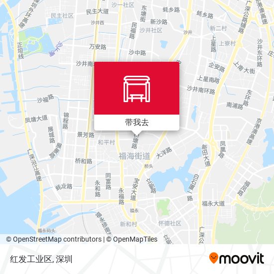 红发工业区地图