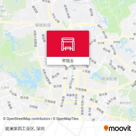 观澜第四工业区地图
