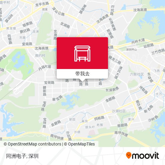 同洲电子地图