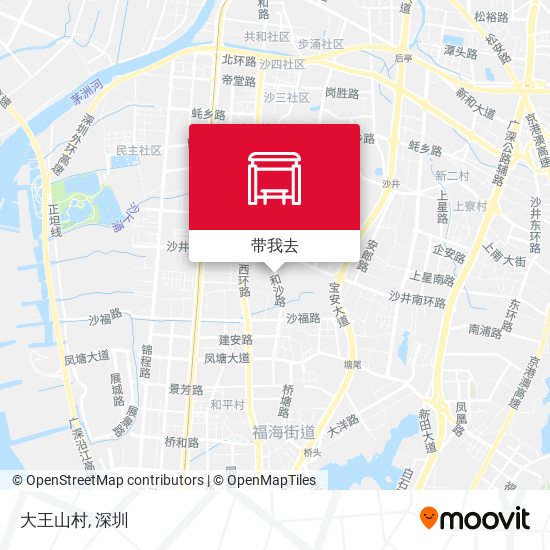 大王山村地图