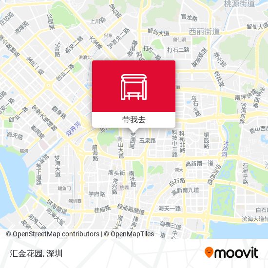 汇金花园地图