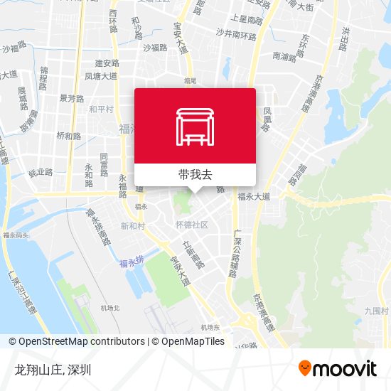 龙翔山庄地图