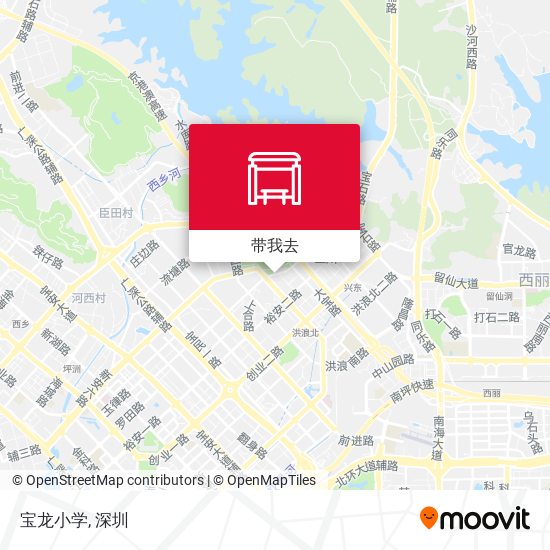 宝龙小学地图