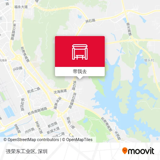 强荣东工业区地图
