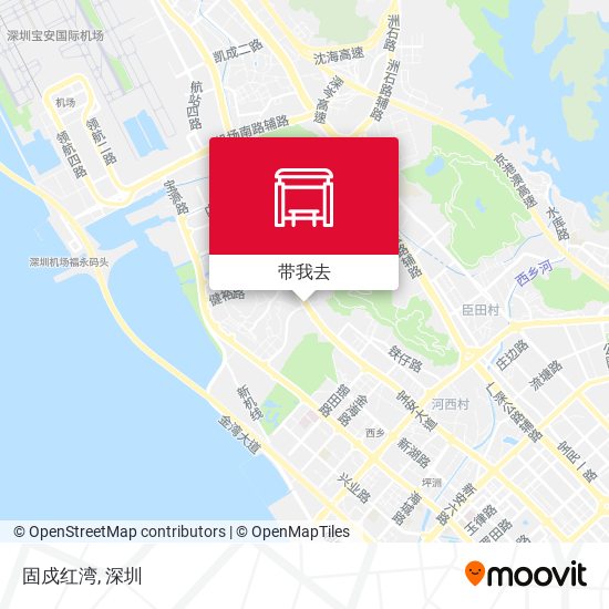 固戍红湾地图