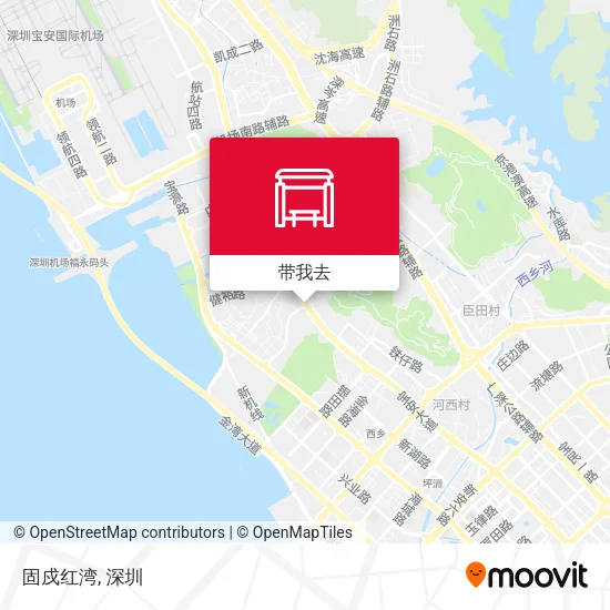固戍红湾地图
