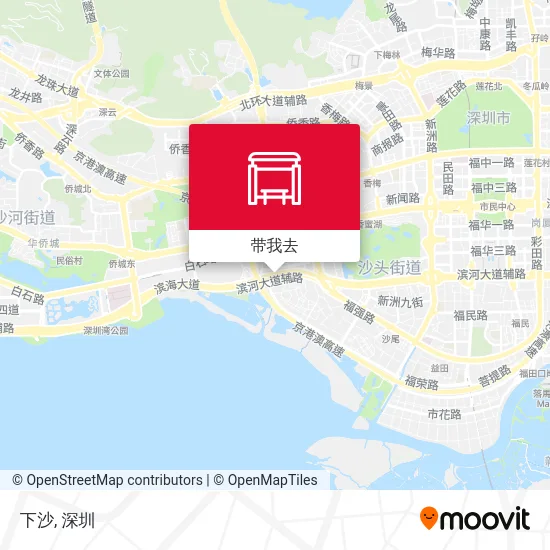 下沙地图