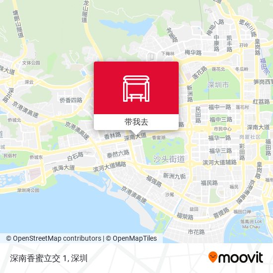 深南香蜜立交 1地图
