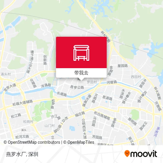 燕罗水厂地图